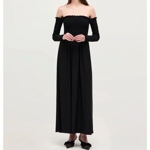 Hill House - Jersey Catalina Nap Dress - Black - Medium